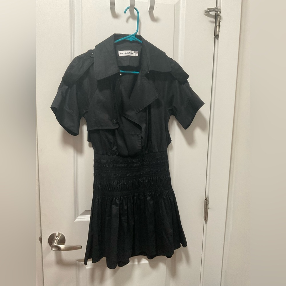 Self Portrait Trench Mini Dress
